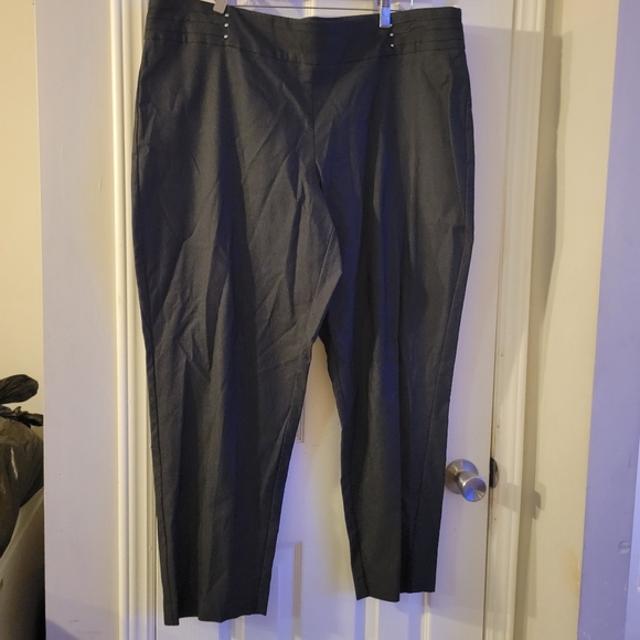 JM Collection Pants - Nwt 22wp dark gray dress pants JM Collection